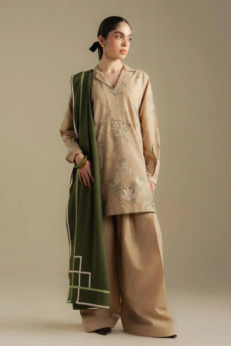 Coco by Zara Shahjahan AMBER-1A Unstitched Winter Collection 25