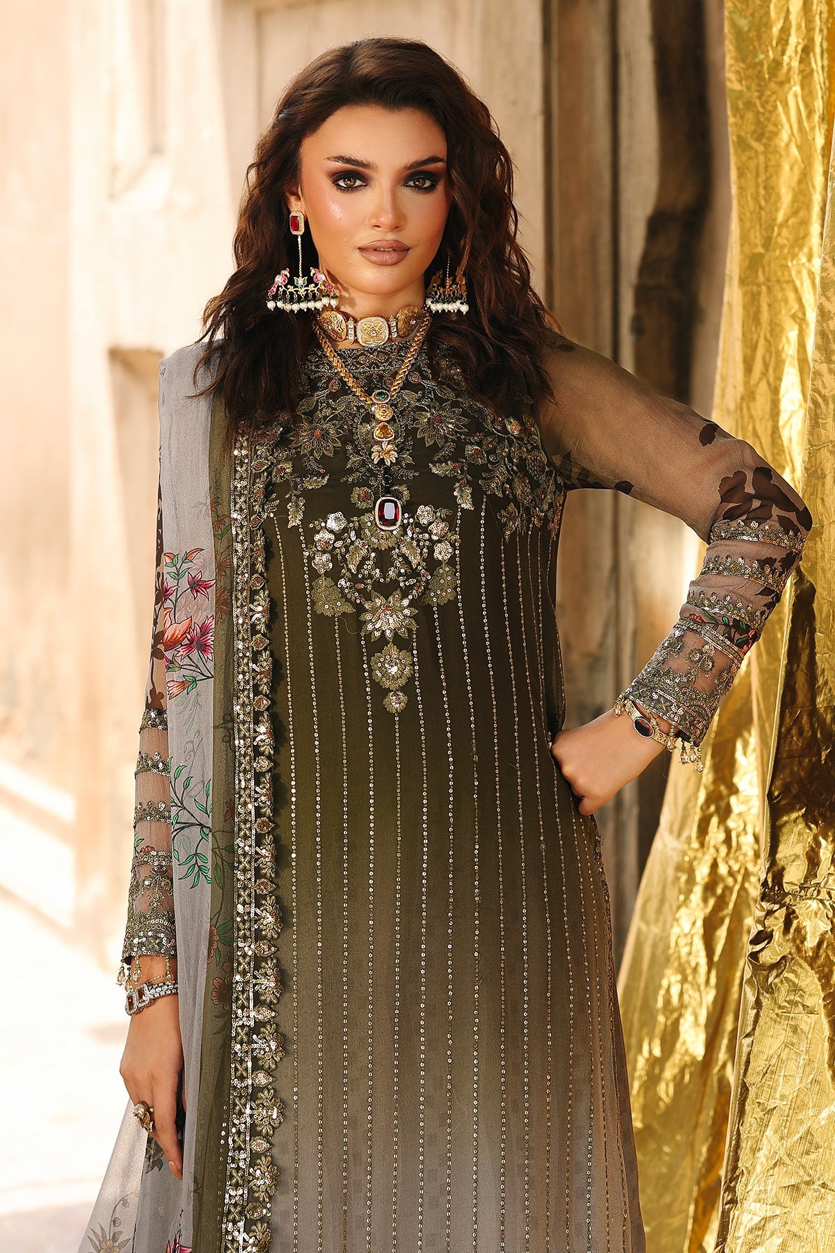 Charizma VSL25-31 Vasal Luxury Unstitched Chiffon 25'