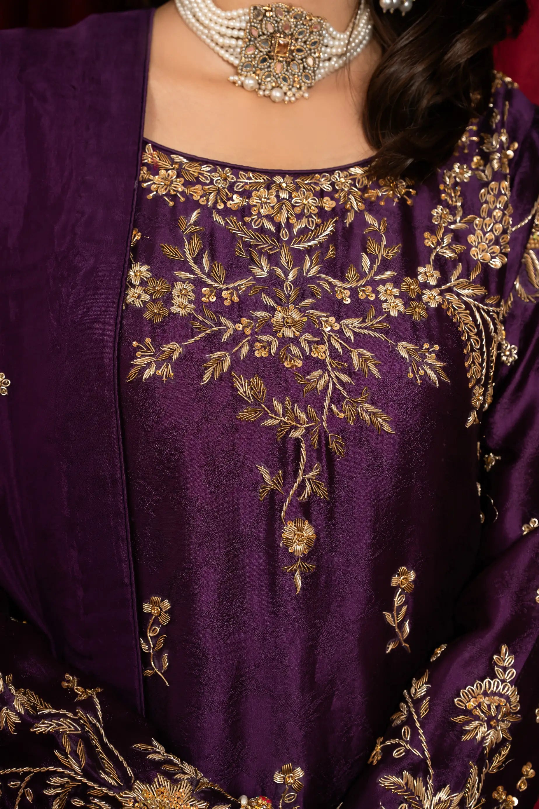 Amna Khurram D-10 Handmade Silk Collection 25
