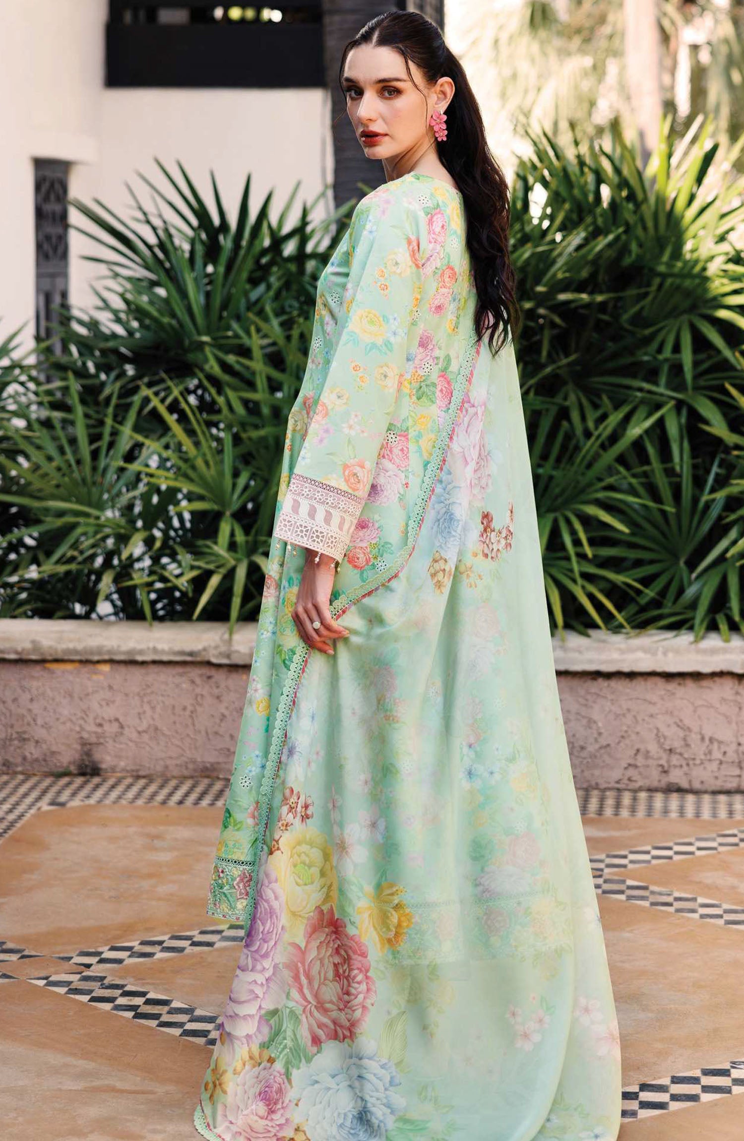 Aurea by Farasha - D-12 Mint Dew- Summer Collection