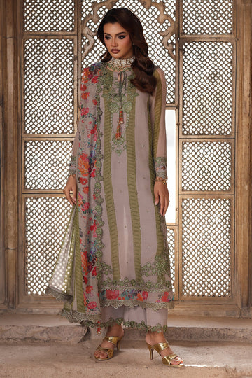 Charizma VSL25-46 Vasal Vol-06 3-pc Unstitched Chiffon Collection 25'