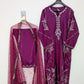 Amna Khurram SAIMA B AS SEP 03 Pink Ready to wear Silk