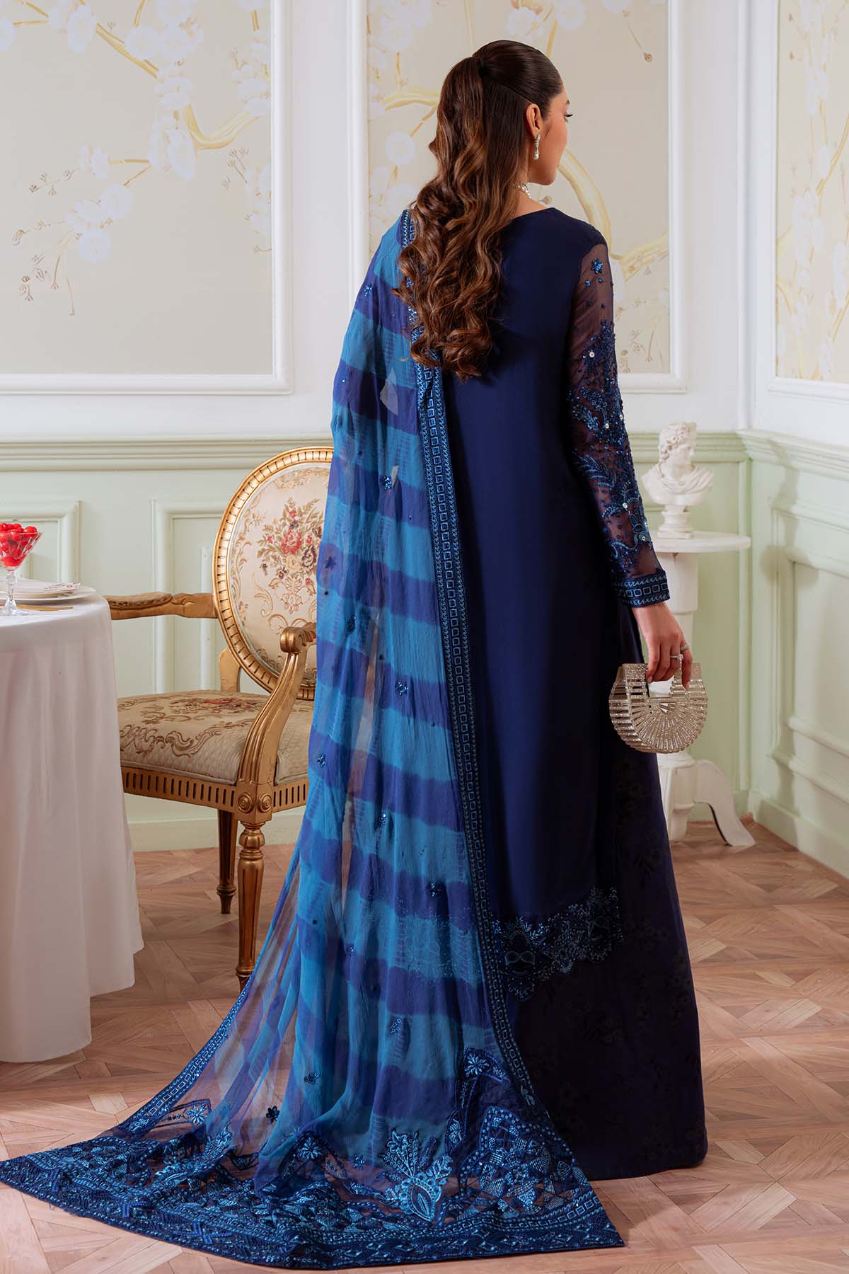 Nureh NEL-79 Elenora Luxury Unstitched Chiffon 25