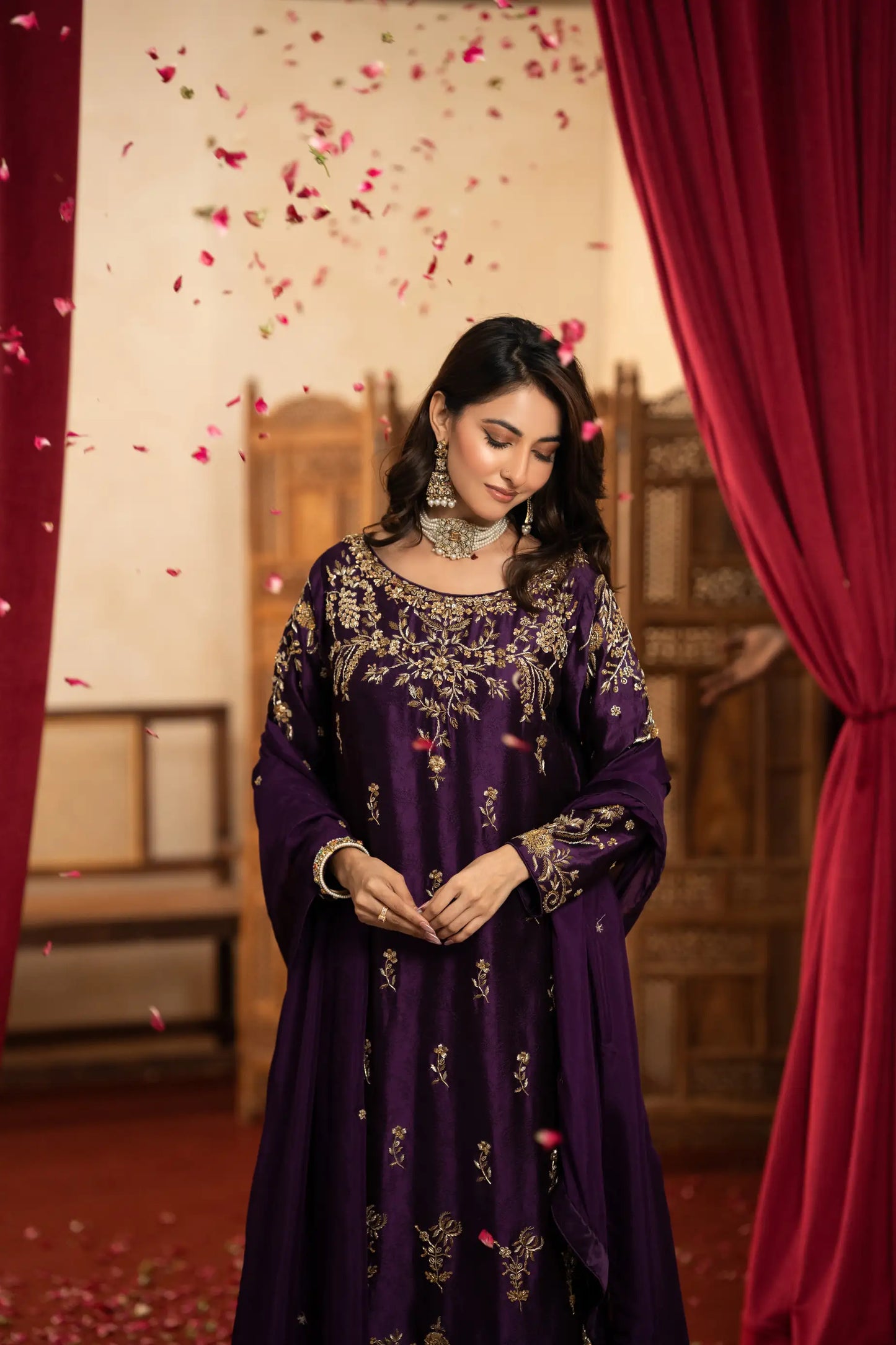 Amna Khurram D-10 Handmade Silk Collection 25