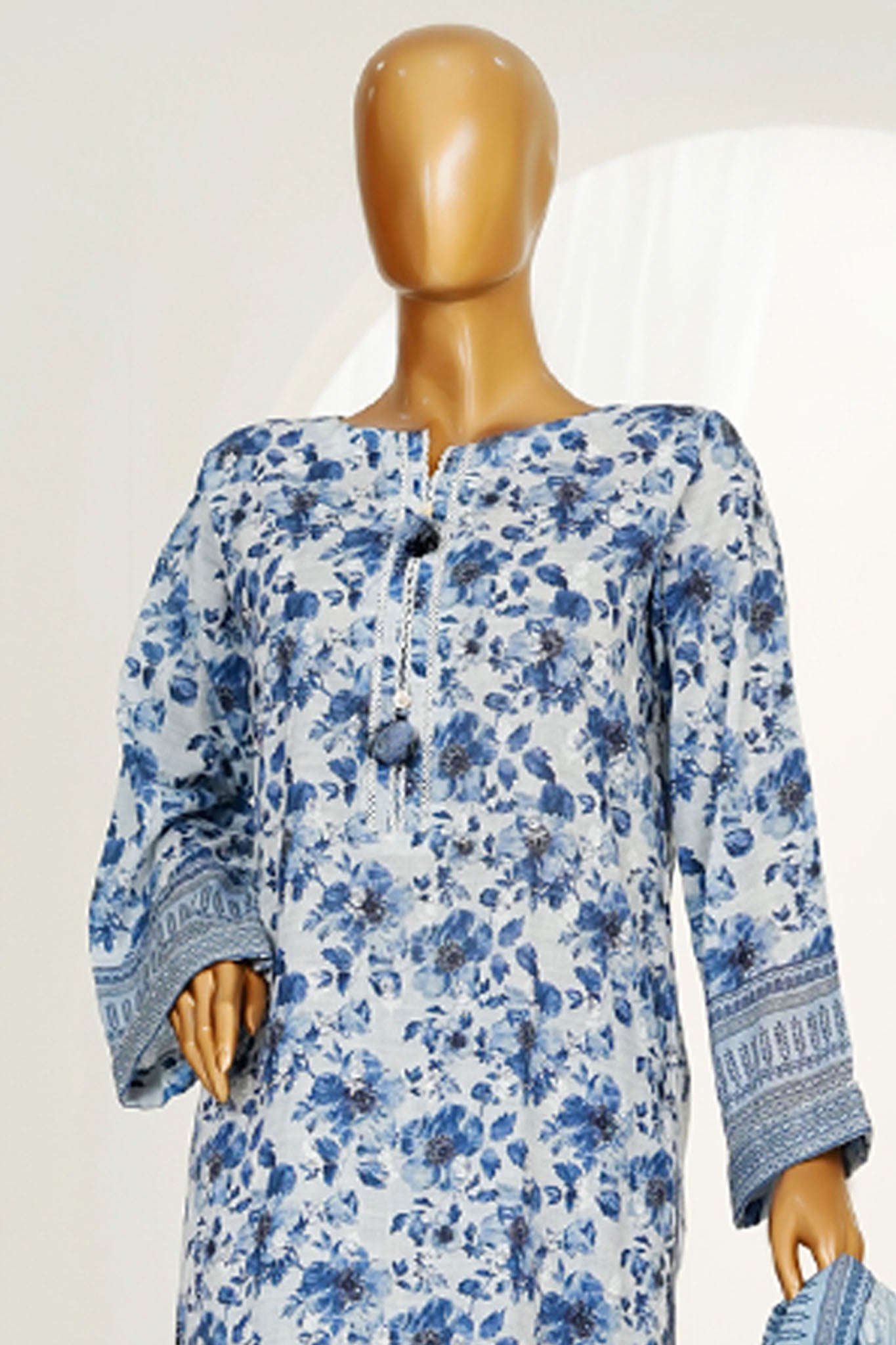 Printkari By HZ LPK-3P-501 Stitched 3 Piece Chikankari Vol-04 Collection'2025