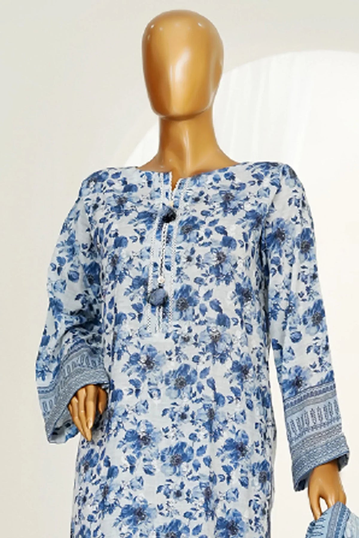 Printkari By HZ LPK-3P-501 Stitched 3 Piece Chikankari Vol-04 Collection'2025