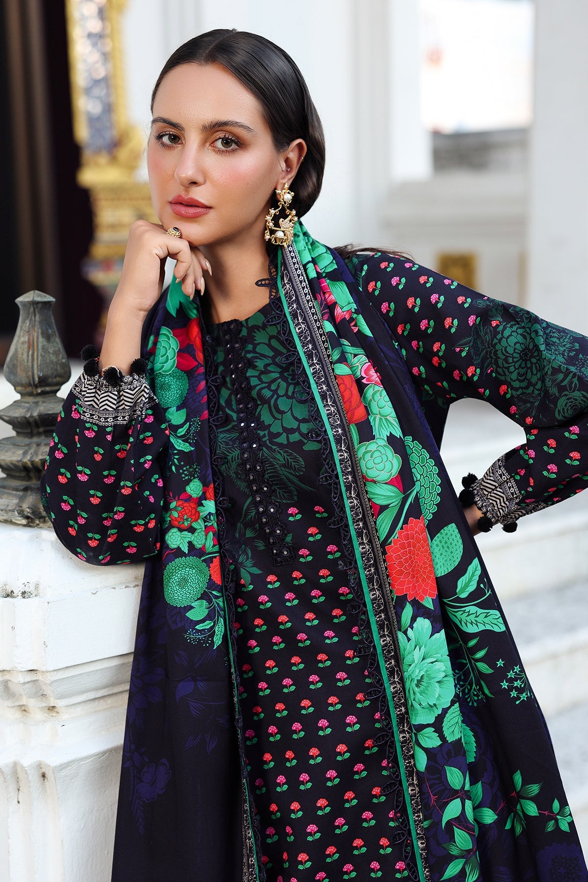 Charizma ANW6-07 Aniq Vol 1 Unstitched Linen Fall winter 25
