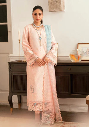 Qalamkar SB#05 Aleeza Lawn Luxury Eid Edit 25 (Unstitched)