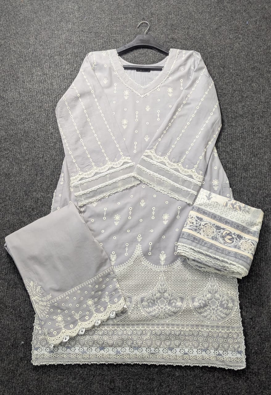 Zellbury WUC25E30069 Chikankari Ready to wear