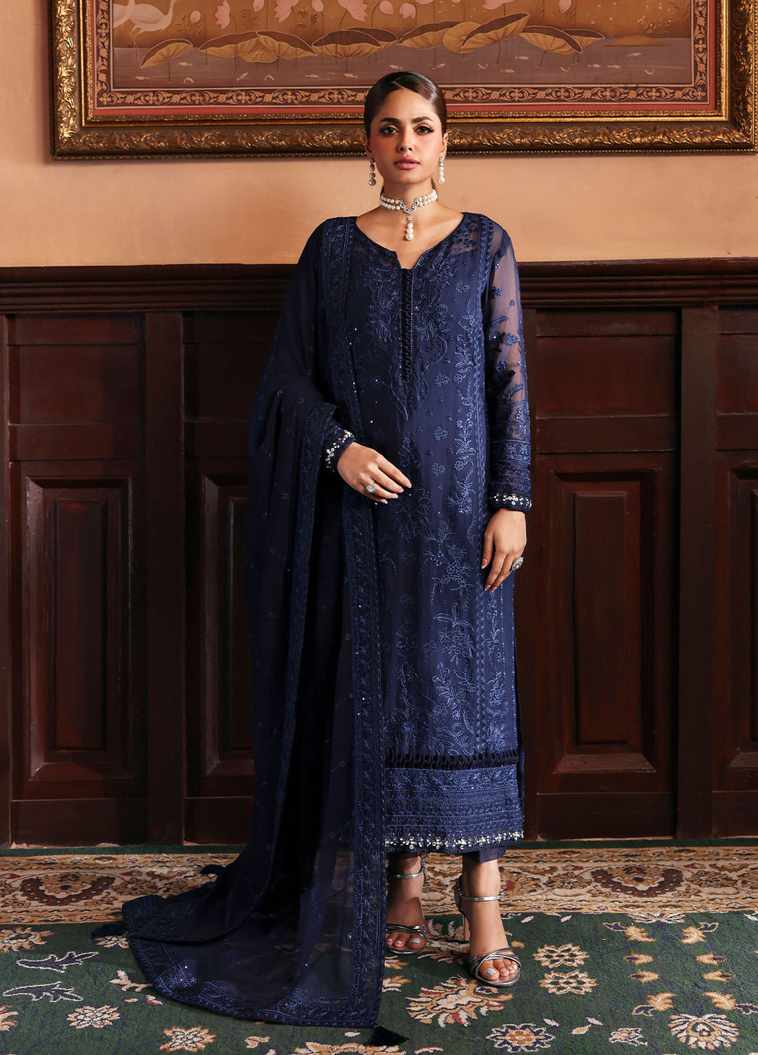 Evayna by gulaal Leesha Unstitched Chiffon 25'