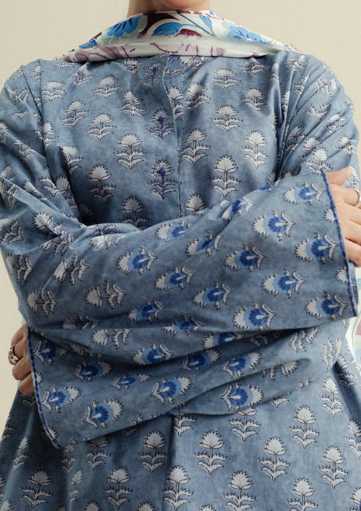 Coco by Zara shahjahan Willow D10B Drop-4 Unstitched 25'