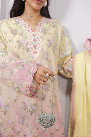 Qalamkar EM-08 (A) SIERRA Qprints ii (Unstitched)