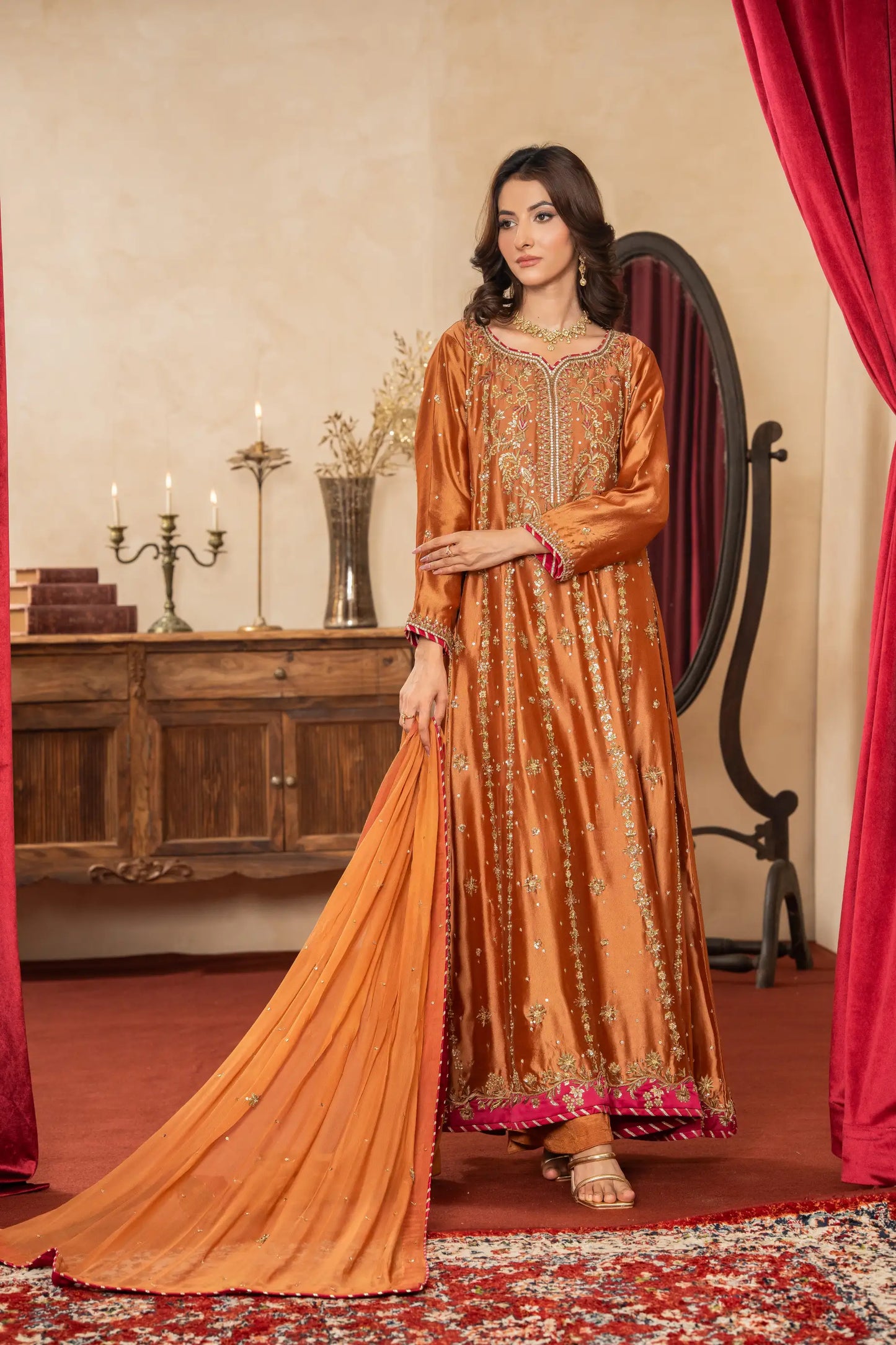 Amna Khurram D-06 Handmade Silk Collection 25