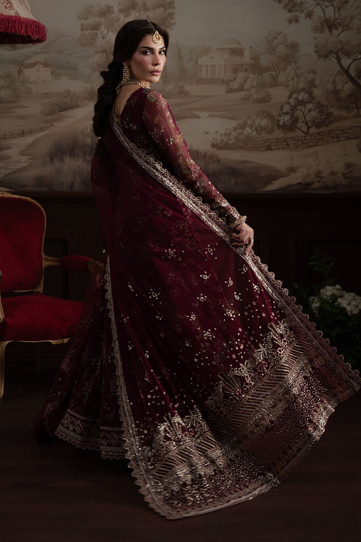 Nureh Nel-72 Elanora Luxury Chiffon 25