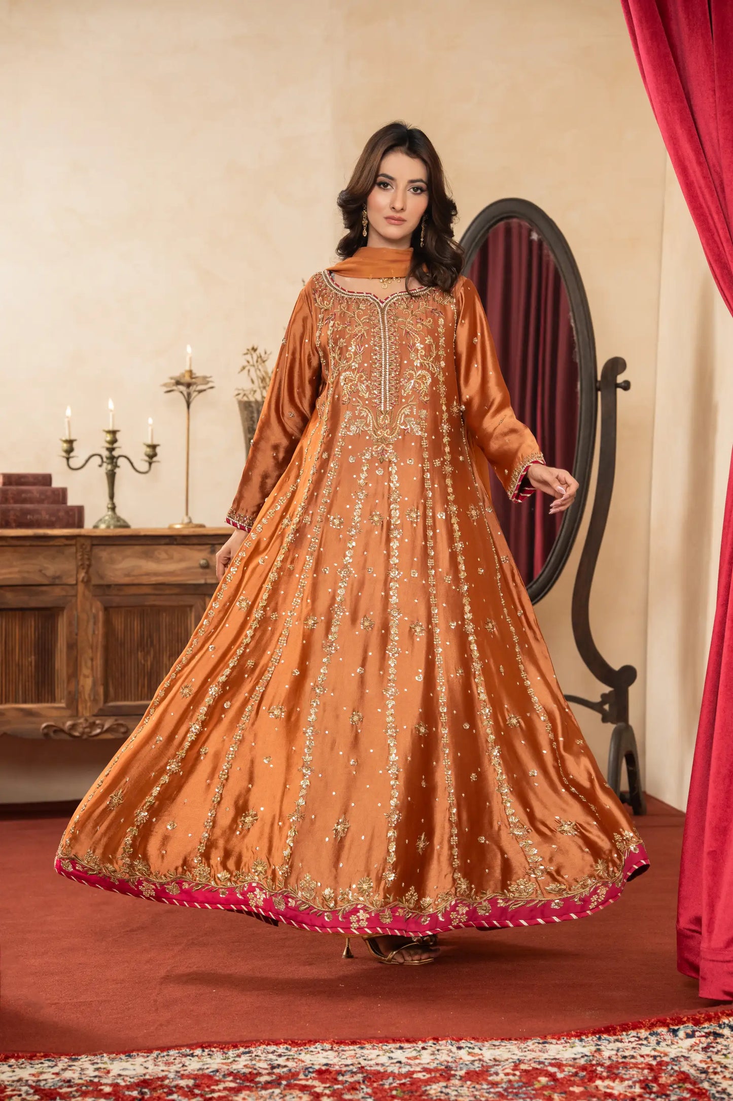 Amna Khurram D-06 Handmade Silk Collection 25