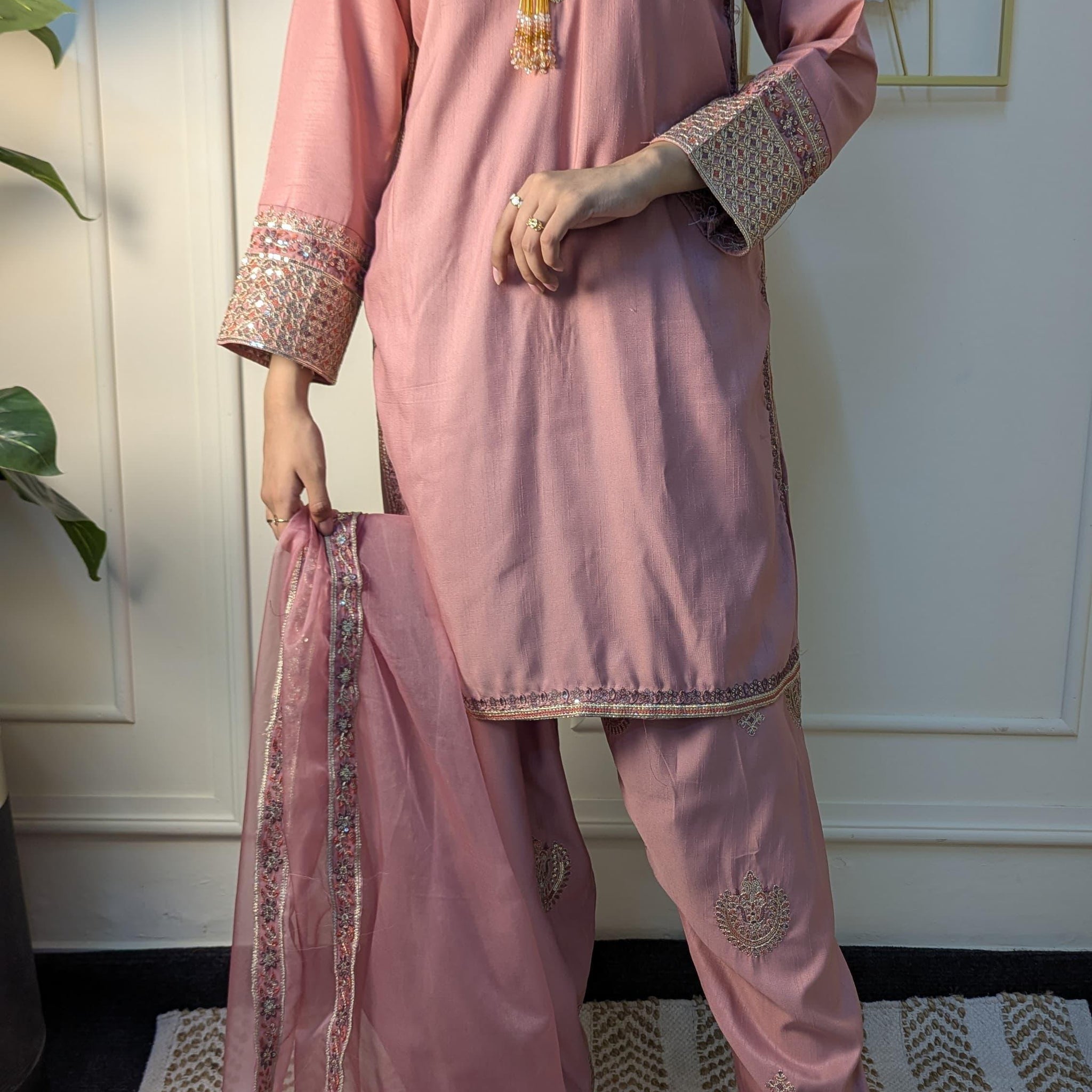Amna Khurram Saima-Aug09 Pink Ready to wear