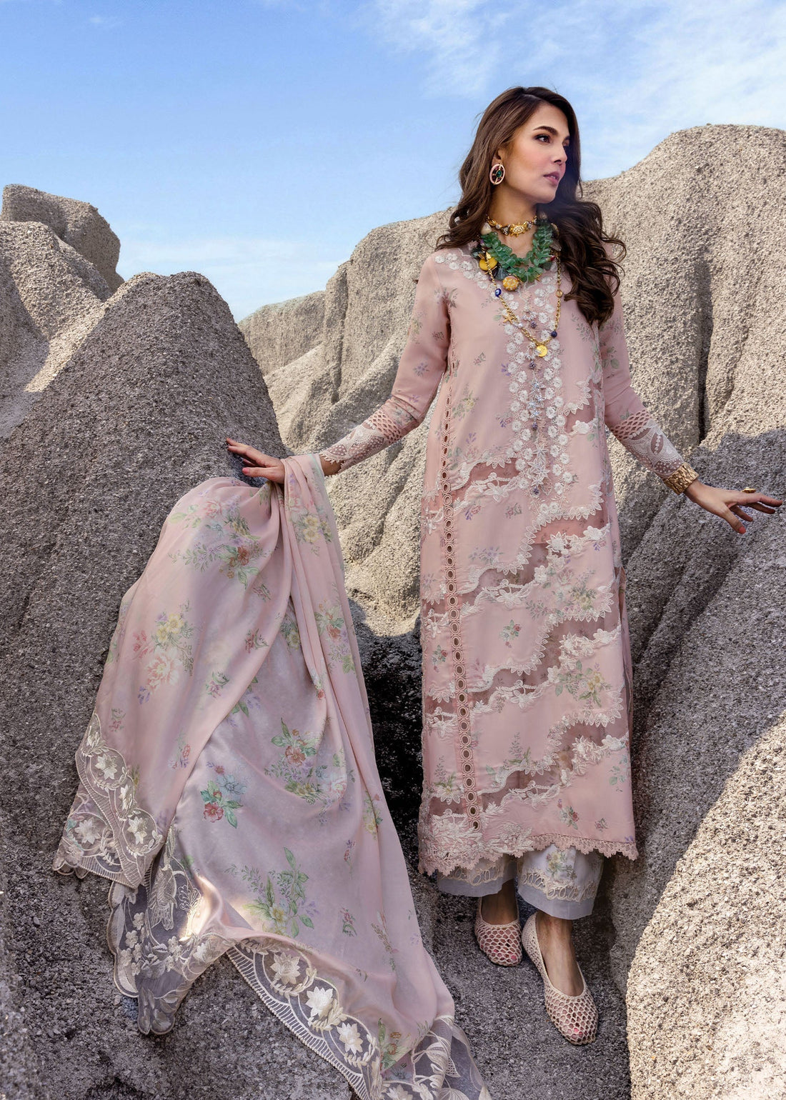 Saira Shakira SERENA-B Unstitched Lawn Festive 25