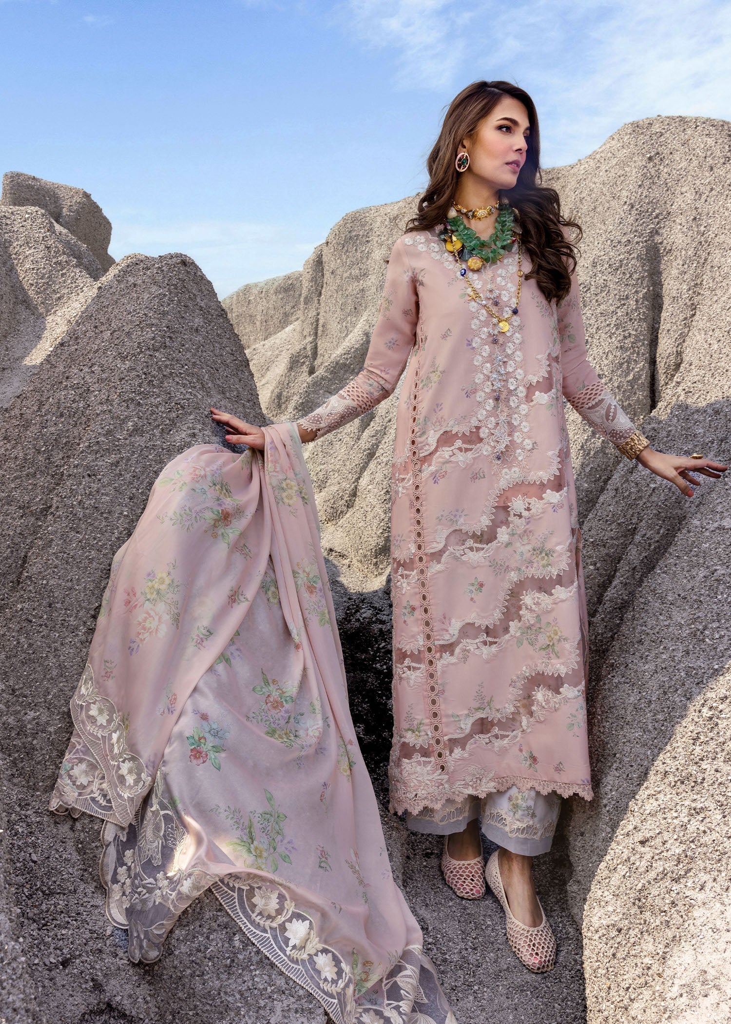 Saira Shakira SERENA-B Unstitched Lawn Festive 25