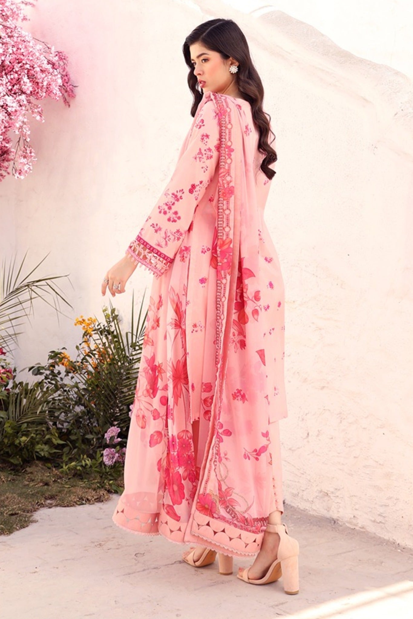 M.Basics By Maria B 09-A Lawn Vol-01 Collection
