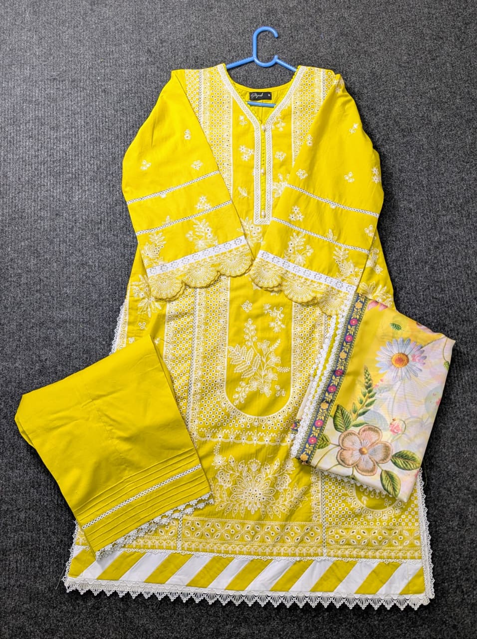 Zellbury WUC25E30073 Chikankari Ready to wear