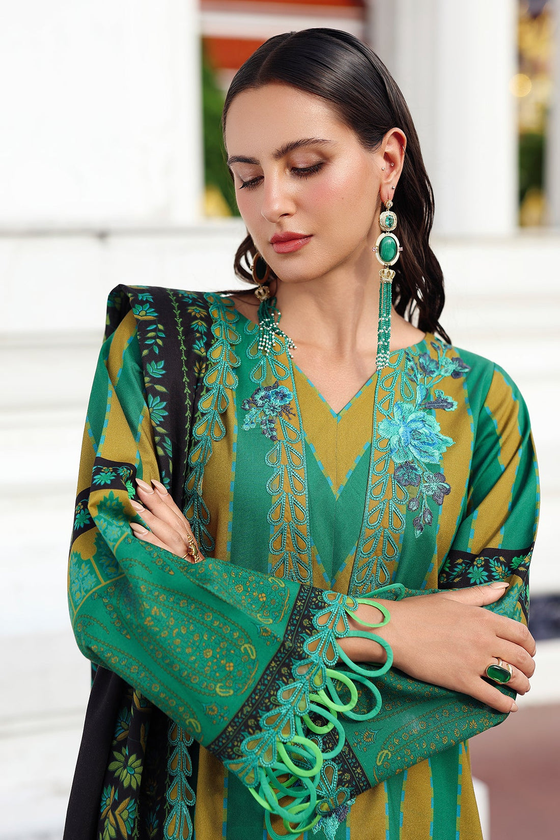 Charizma ANW6-03 Aniq Vol 1 Unstitched Linen Fall winter 25