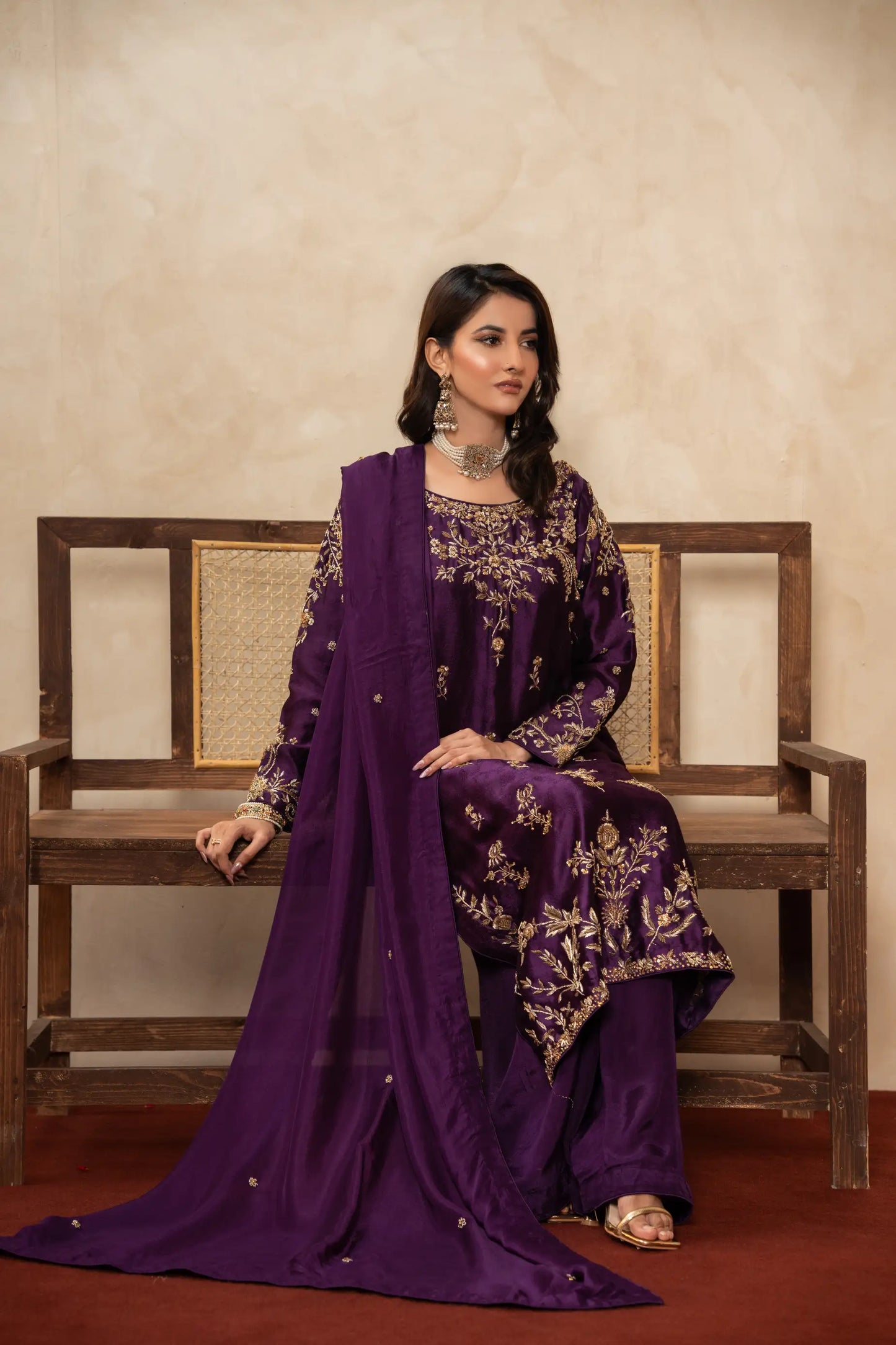 Amna Khurram D-10 Handmade Silk Collection 25