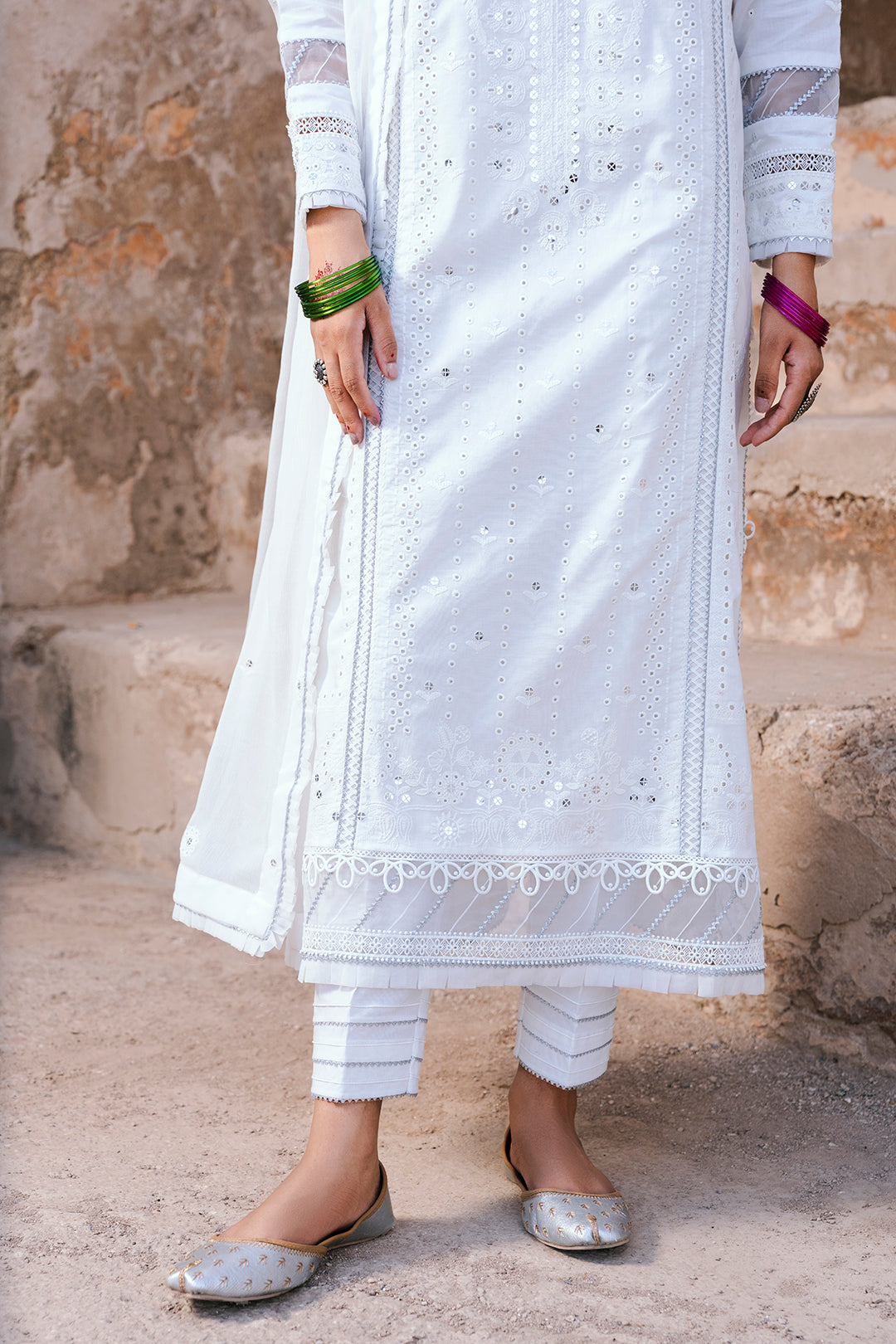 Zellbury WUS25E30831 Chikankari Collection 25'