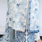 CROSS STITCH WHIMSICAL TEAL-3PC COTTON SATIN READY TO WEAR