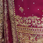 Haseens official Shocking Pink Ready to wear Chiffon Collection
