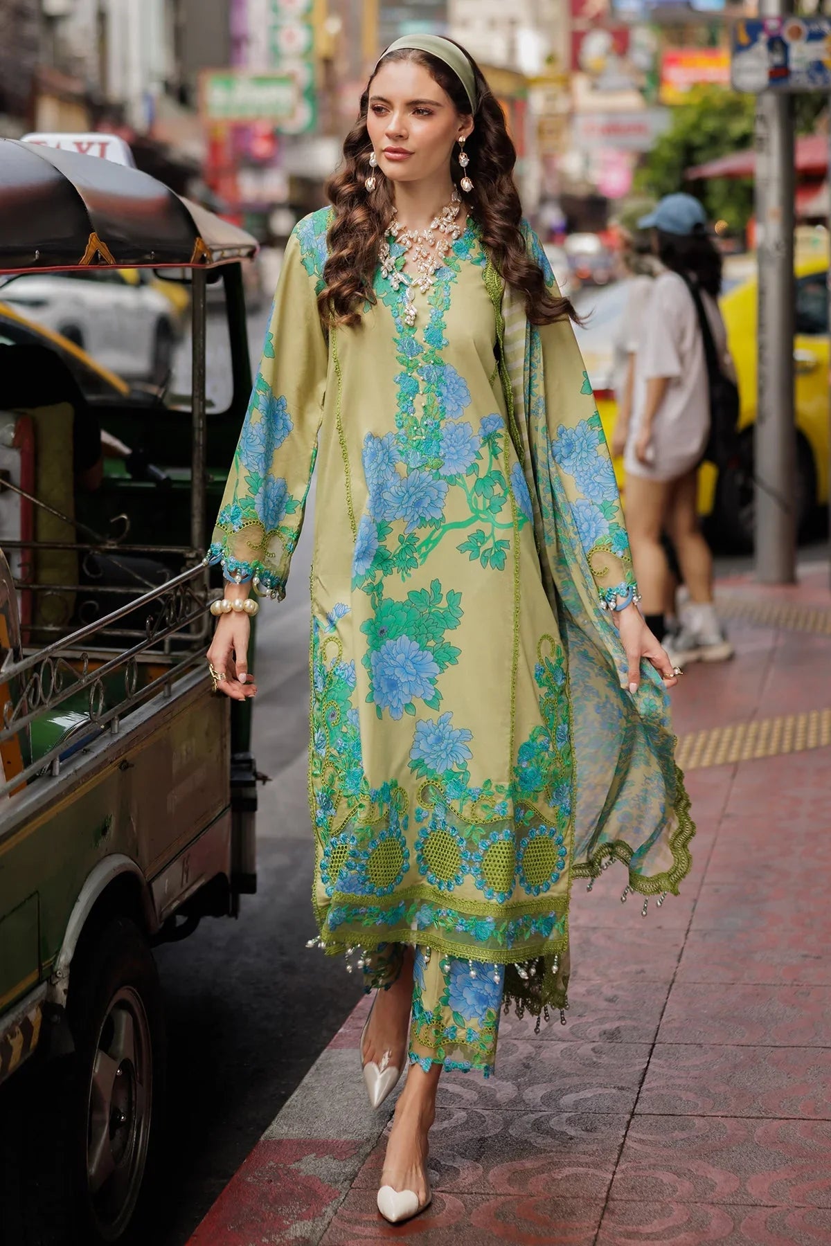 Charizma CRB5-17 Rang e Bahar Vol 2 3-PC Unstitched Embroidered Lawn Collection