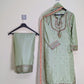 Amna Khurram SAIMA B AS SEP 04 Pista Ready to wear Silk