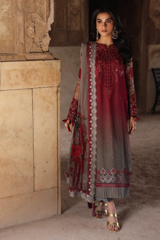 Charizma VSL25-45 Vasal Vol-06 3-pc Unstitched Chiffon Collection 25'