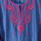 Amna Khurram Zimal AS SEP 01 Blue Pink Ready to wear Lawn