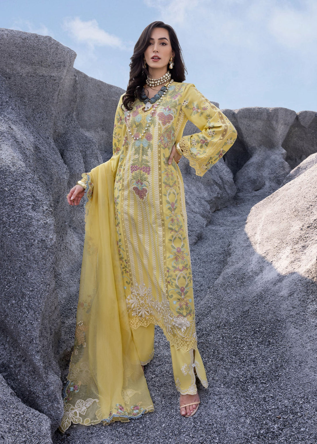 Saira Shakira DILARA-B Unstitched Lawn Festive 25
