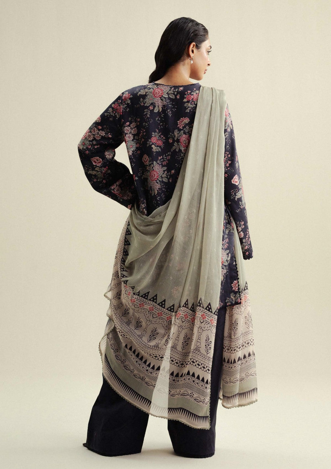Coco by Zara shahjahan Aster D4A Drop-4 Unstitched 25'