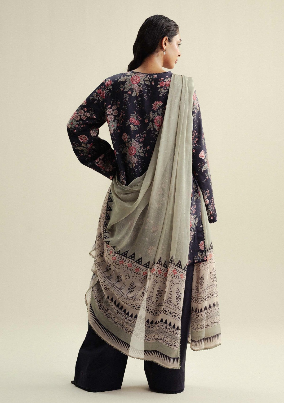 Coco by Zara shahjahan Aster D4A Drop-4 Unstitched 25'