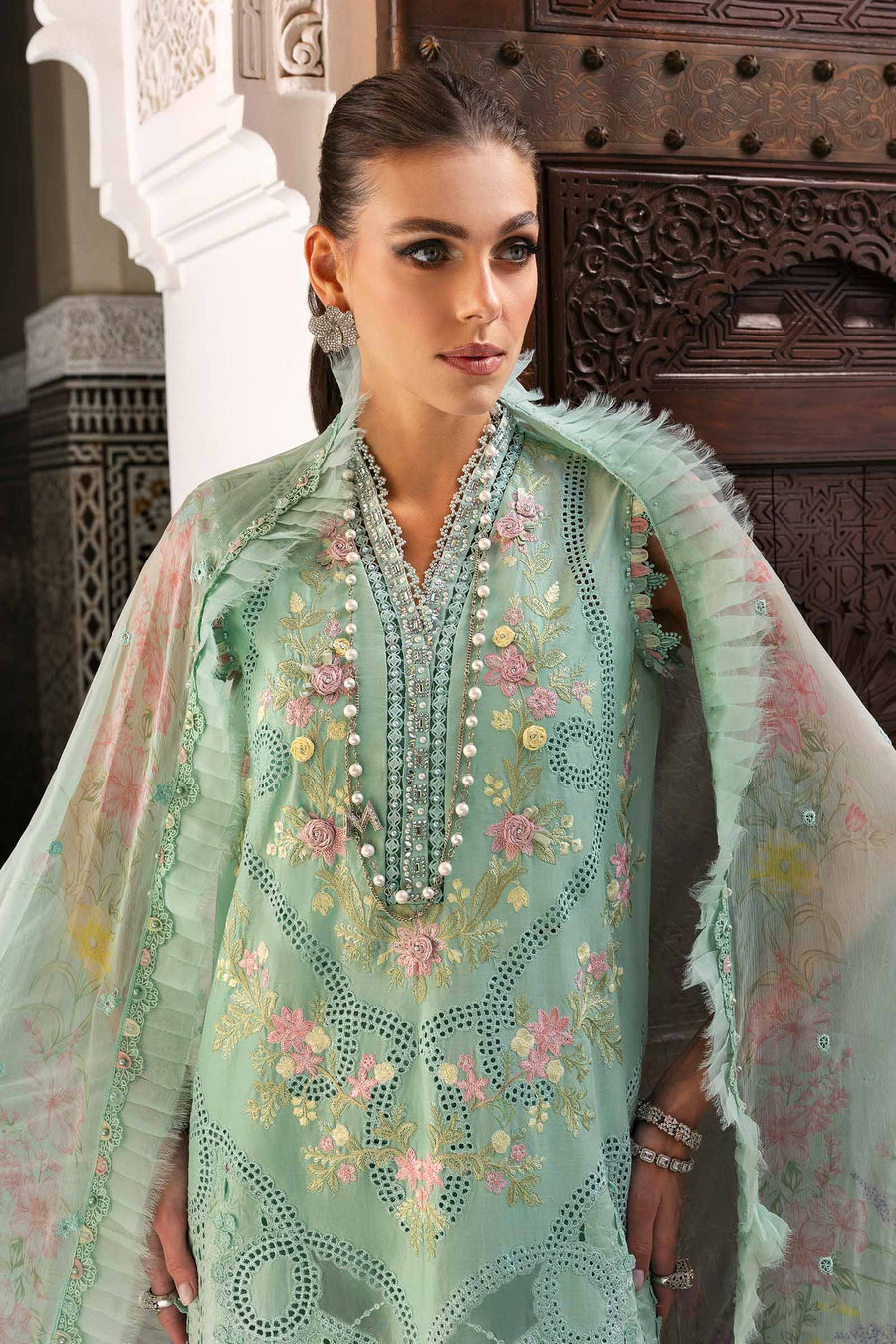 Maria B D-14A Voyage A Luxe Luxury Lawn 25