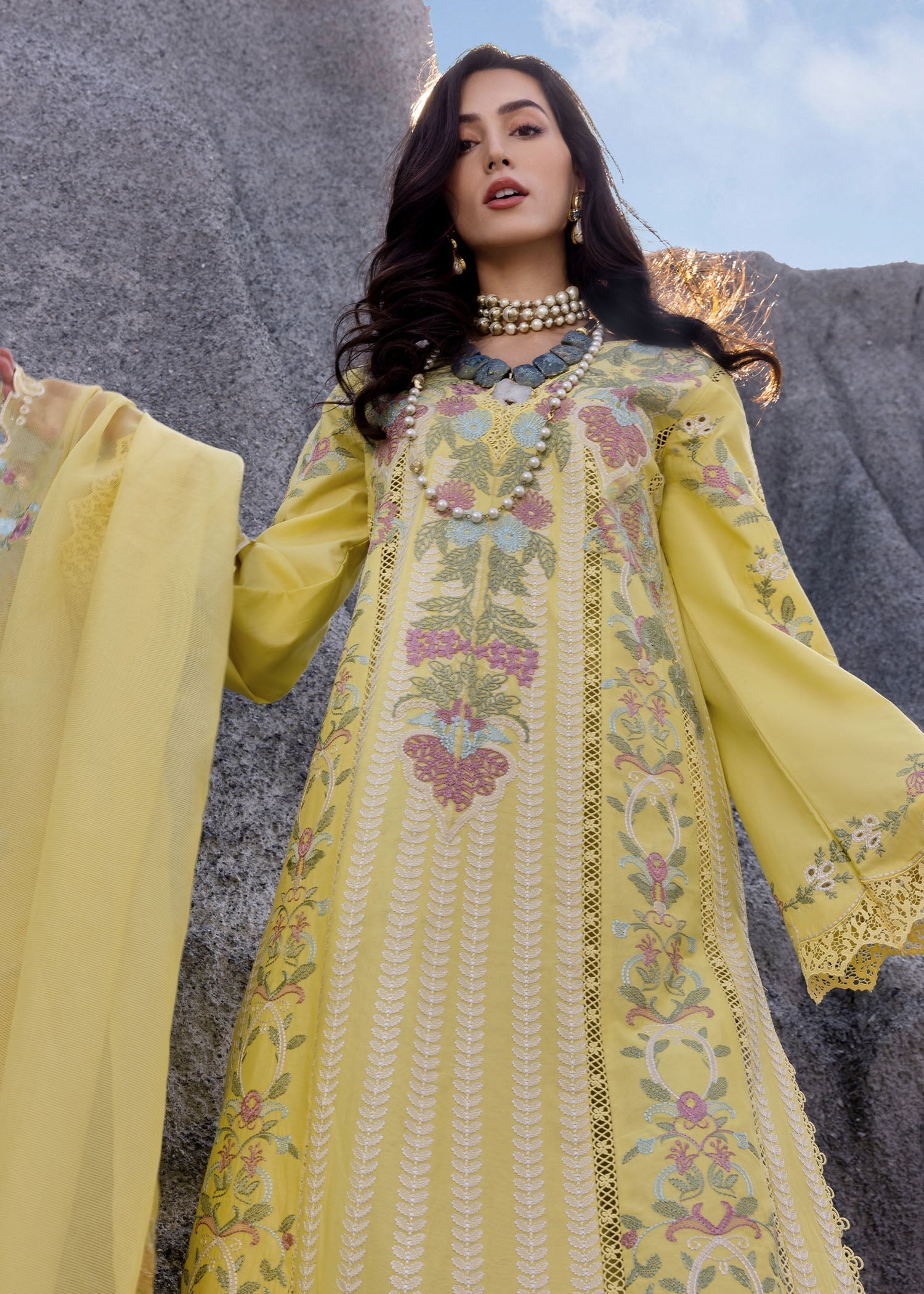 Saira Shakira DILARA-B Unstitched Lawn Festive 25