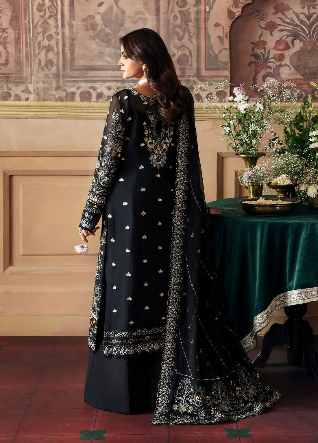 Evayna by gulaal Deenah Unstitched Chiffon 25'
