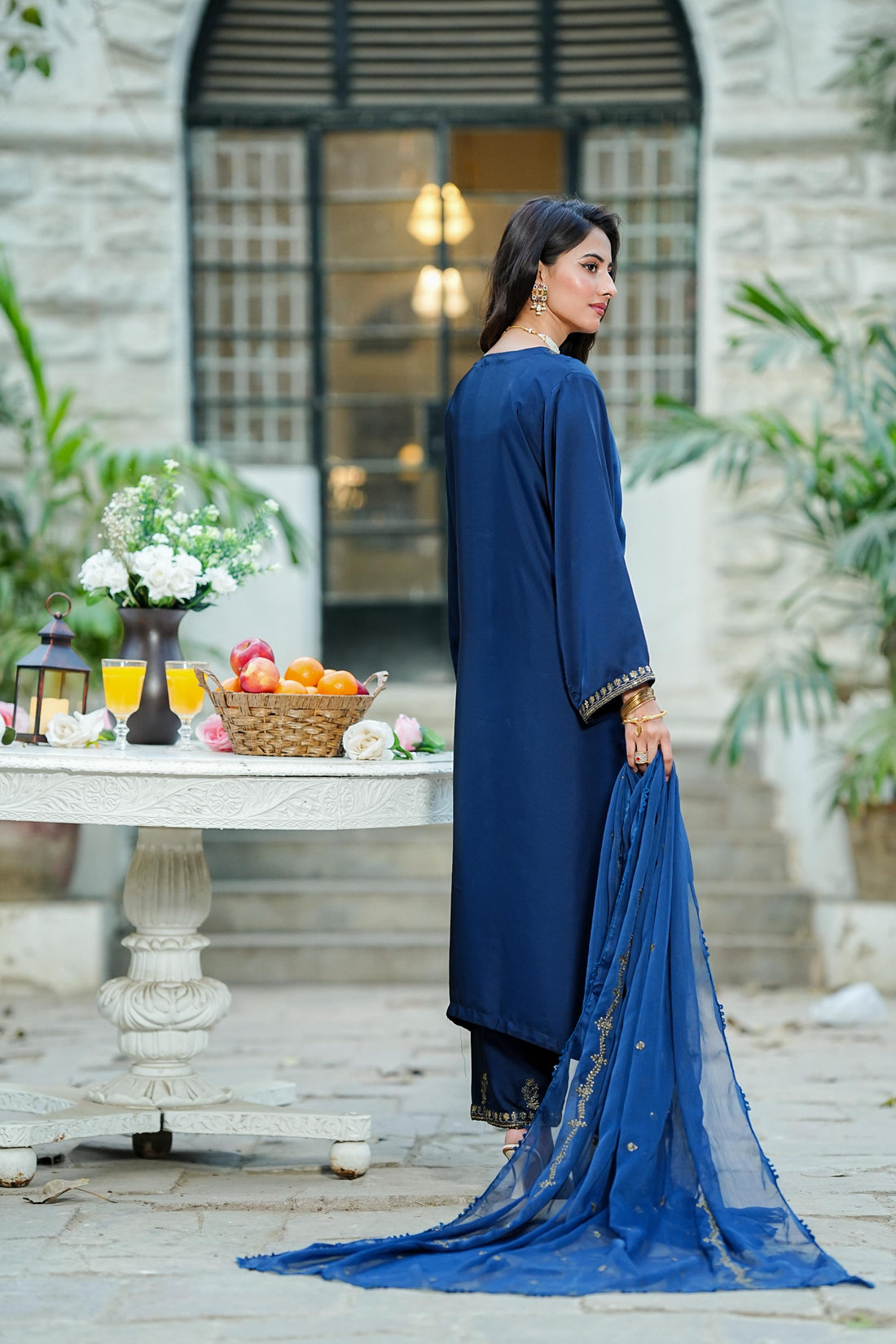 Amna Khurram D-08 Ready to wear Silk Collection