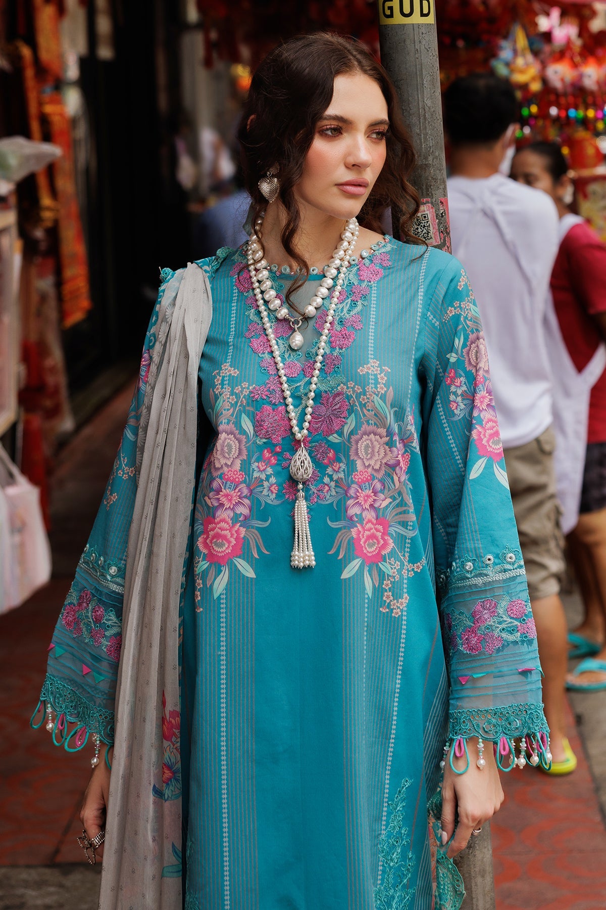 Charizma CRB5-12 Rang e Bahar Vol 2 3-PC Unstitched Embroidered Lawn Collection