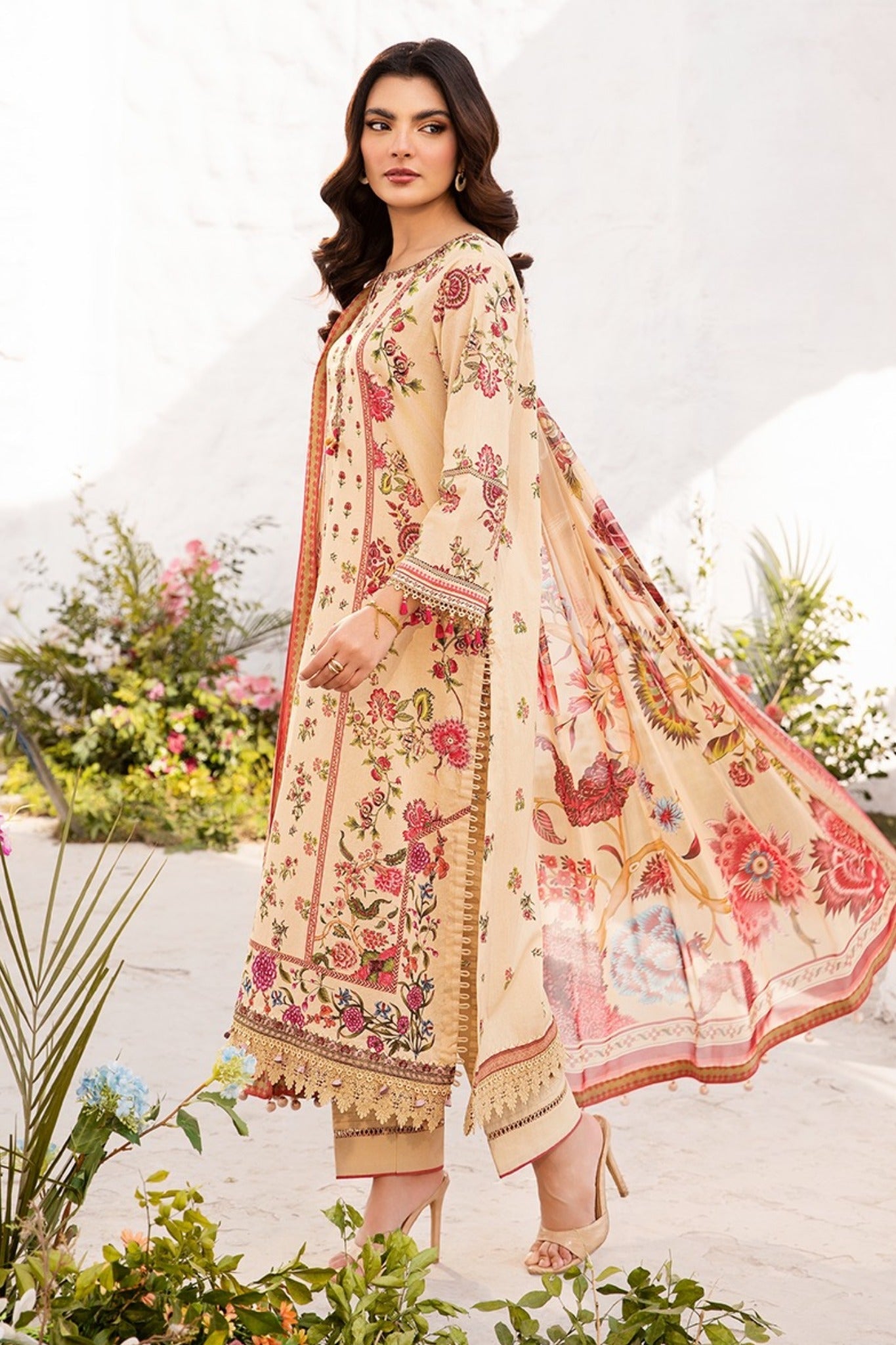 M.Basics By Maria B 05-A Lawn Vol-01 Collection