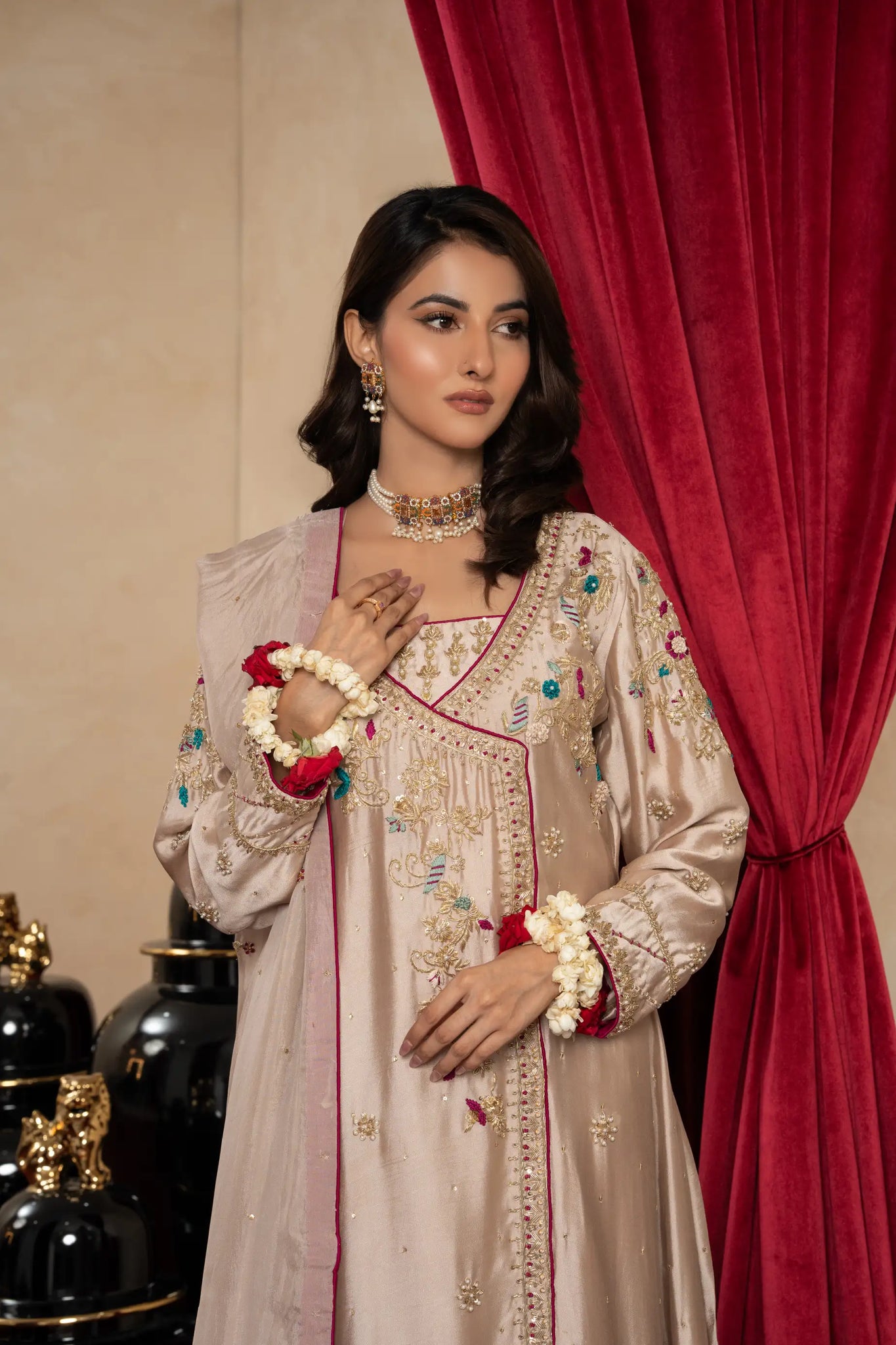 Amna Khurram D-09 Handmade Silk Collection 25