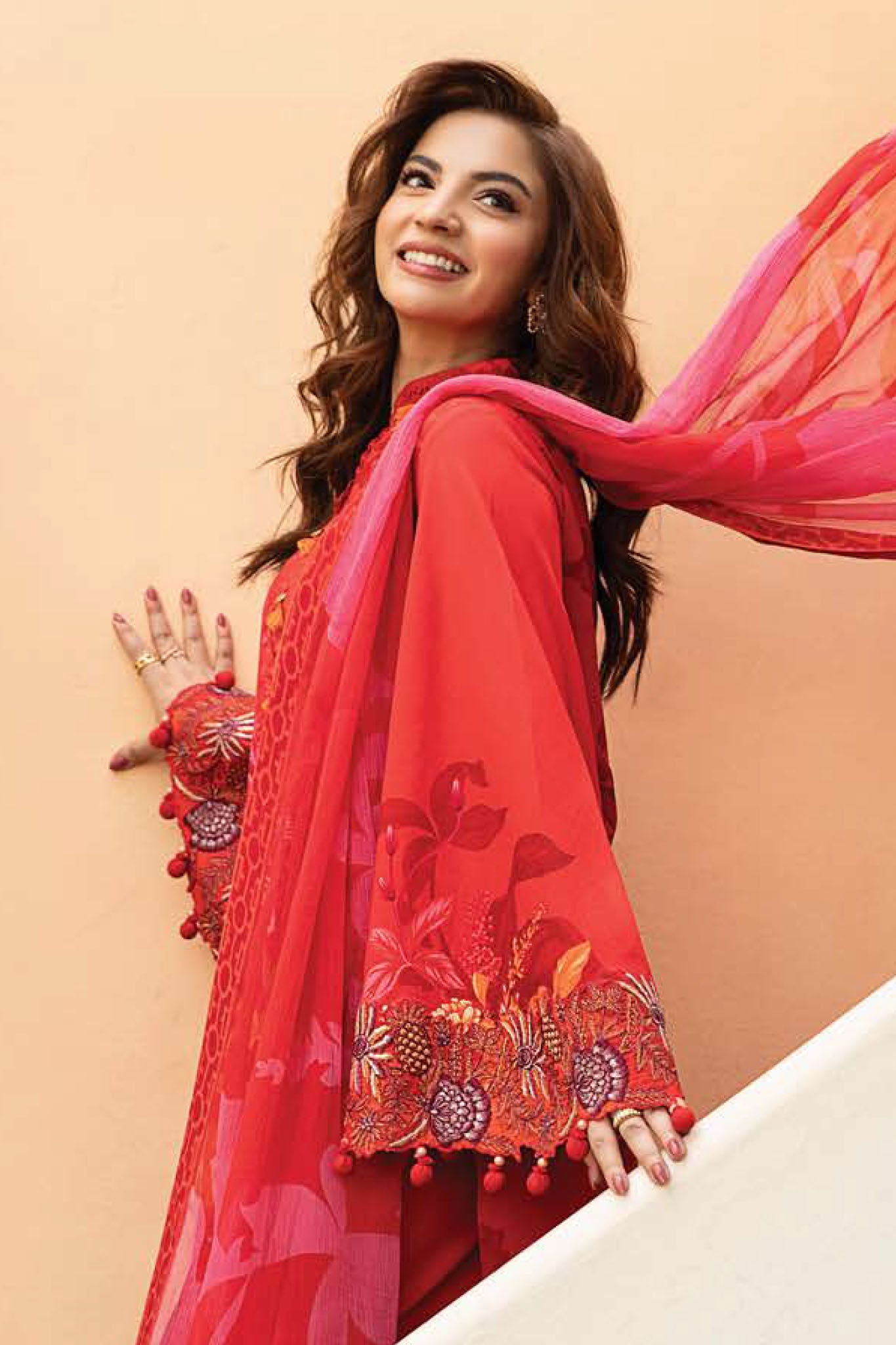 M.Basic by Maria B Unstitched 3 Piece Eid II Lawn Collection'2025-MB-907-A