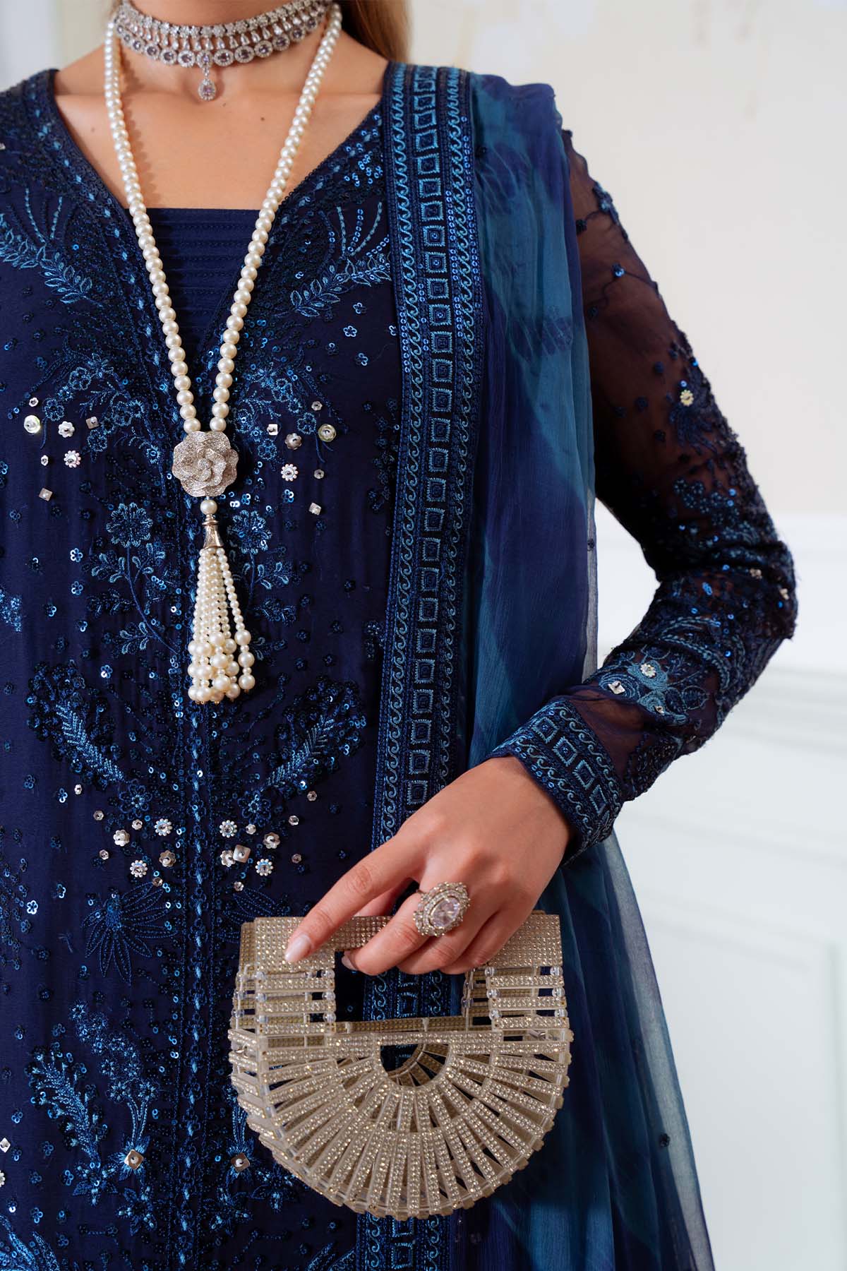 Nureh NEL-79 Elenora Luxury Unstitched Chiffon 25