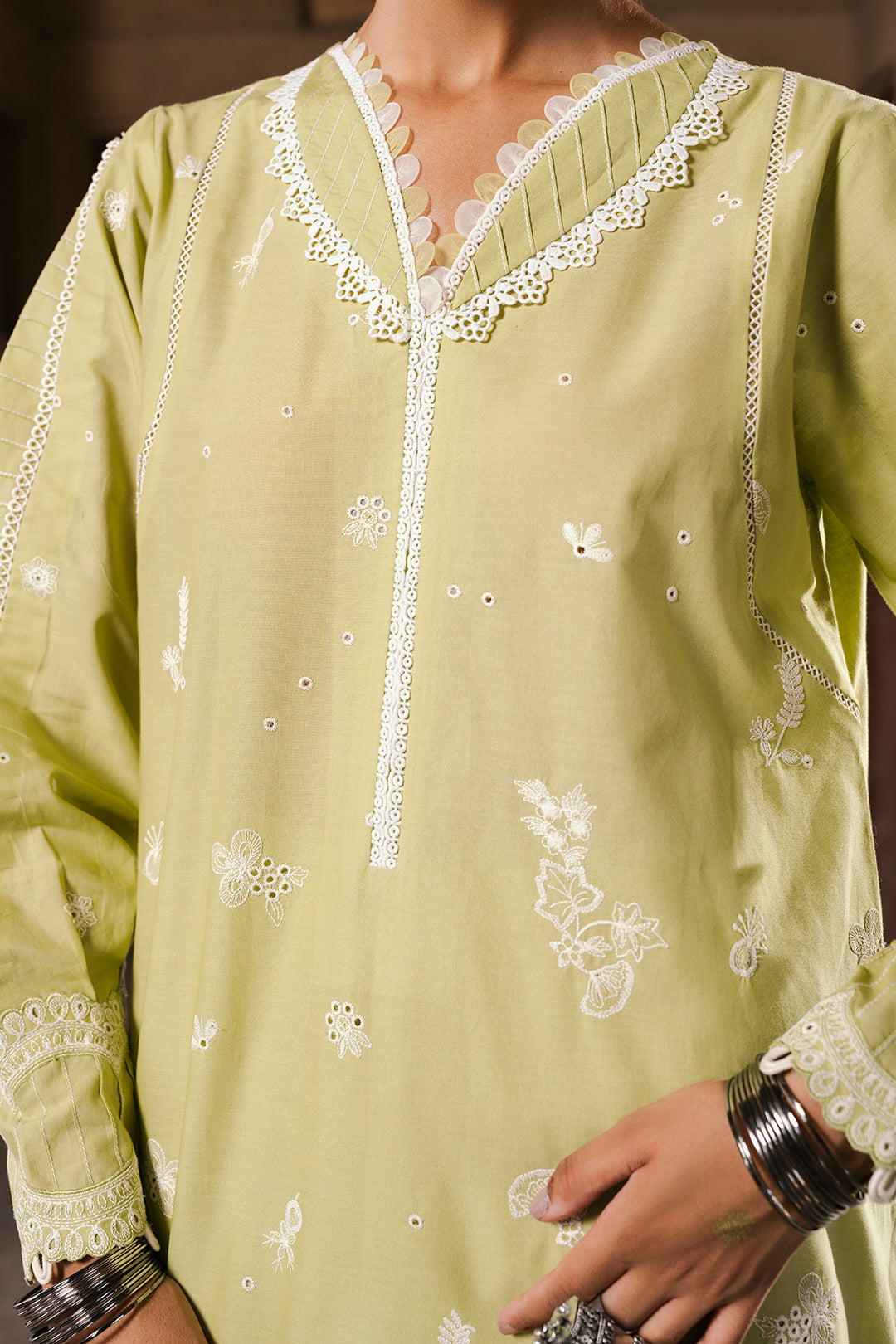 Zellbury WUS25E30828 Chikankari Collection 25'