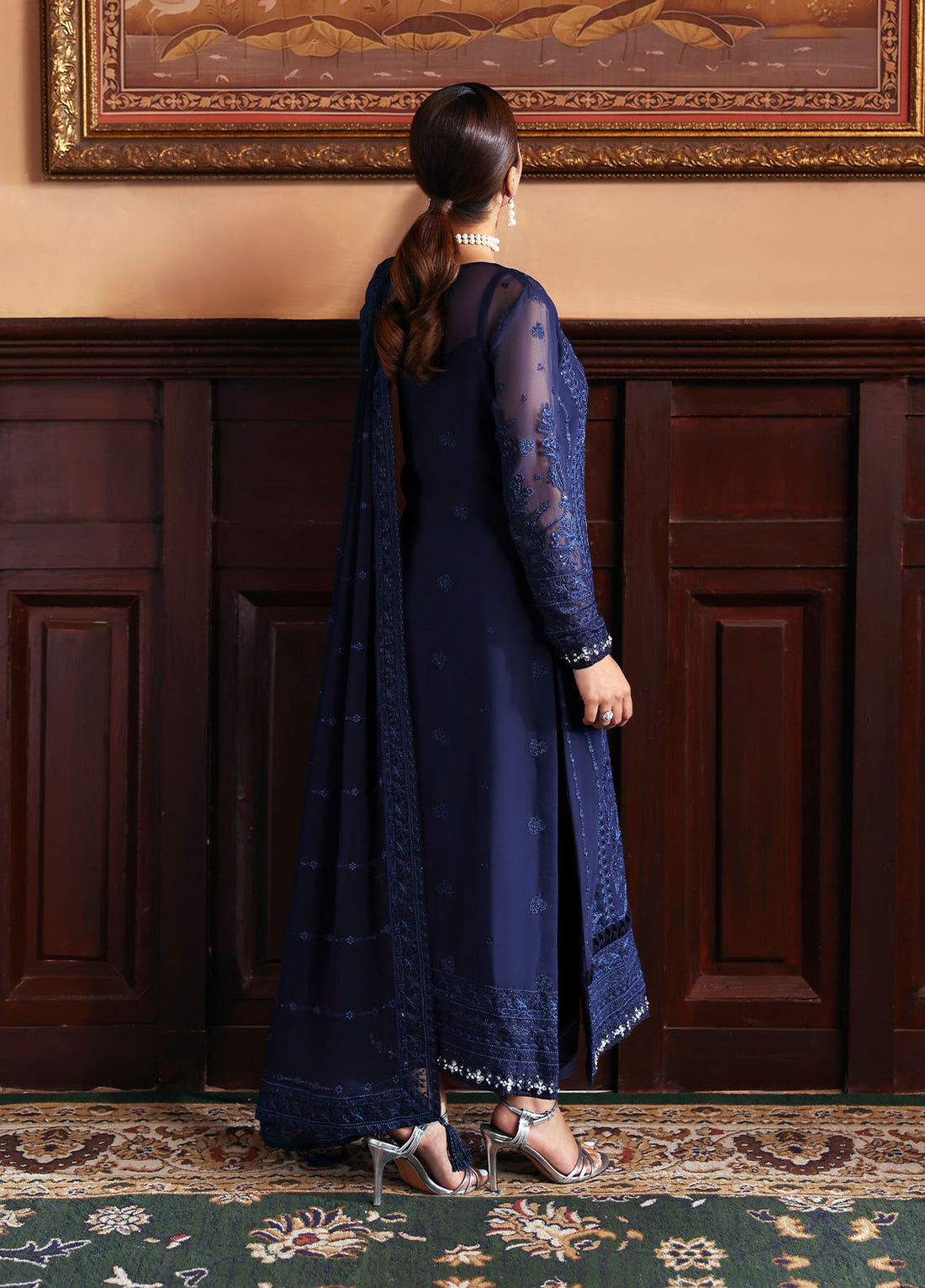 Evayna by gulaal Leesha Unstitched Chiffon 25'