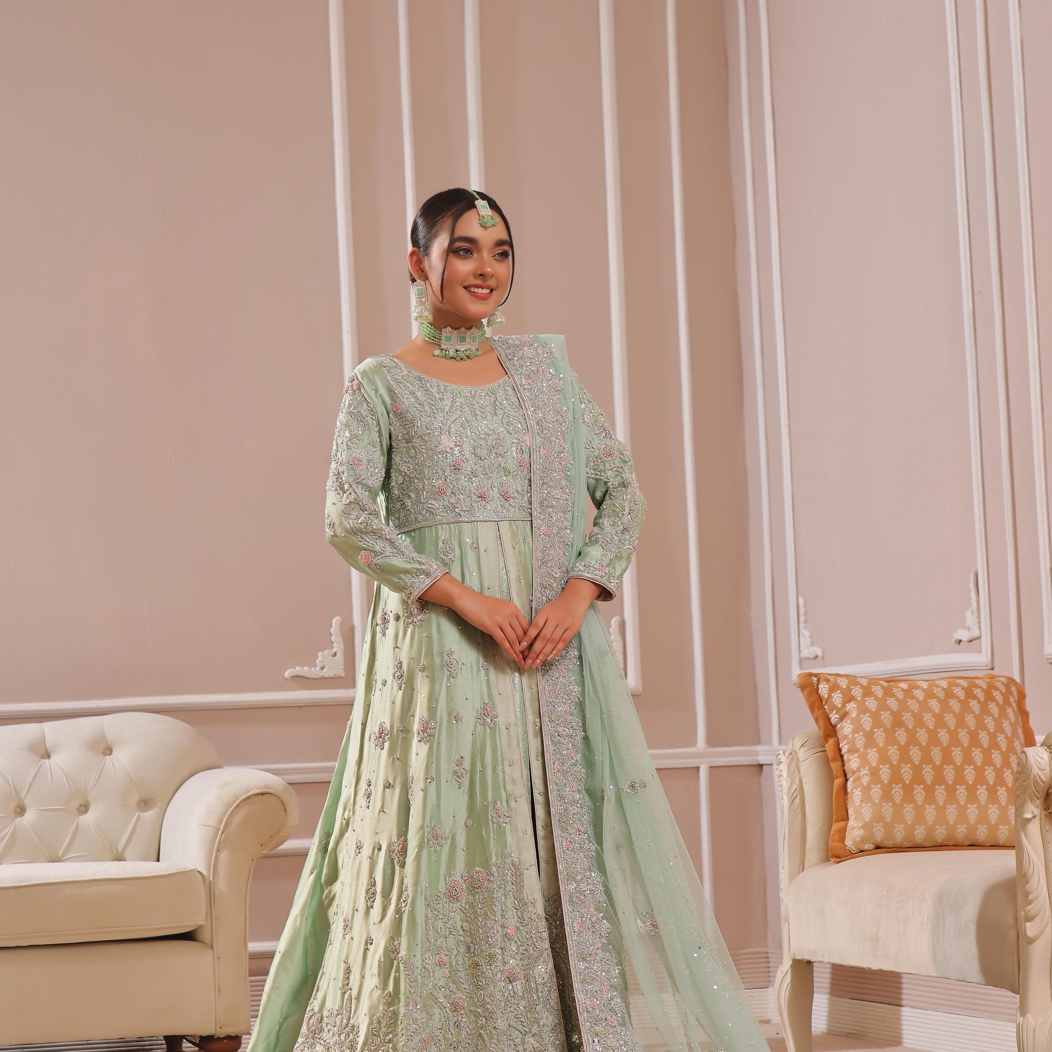 Amna Khurram D-2 Bridal Wear | Handwork Collection