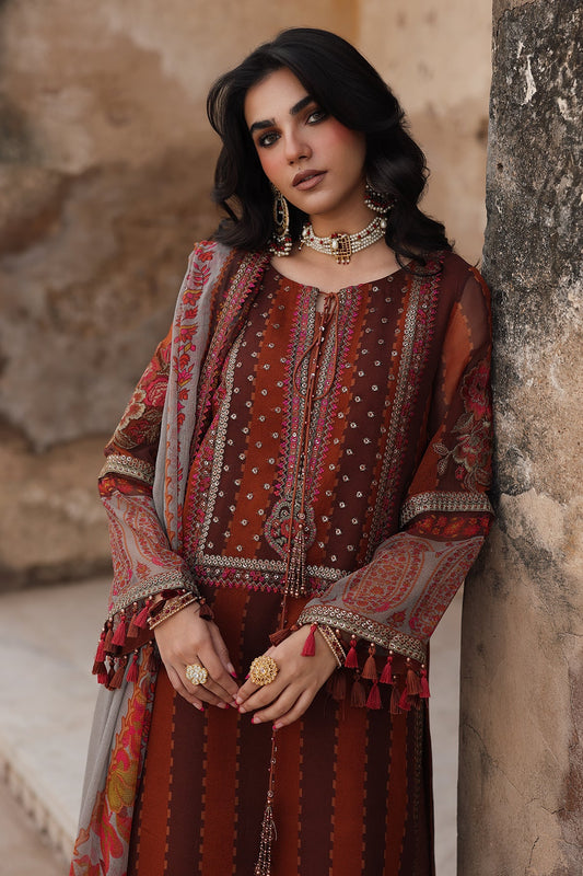 Charizma VSL25-42 Vasal Vol-06 3-pc Unstitched Chiffon Collection 25'