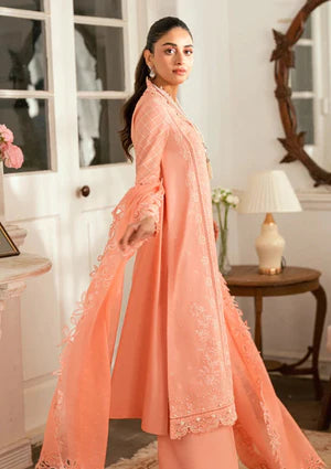 Qalamkar SB#12 Jafa Lawn Luxury Eid Edit 25 (Unstitched)